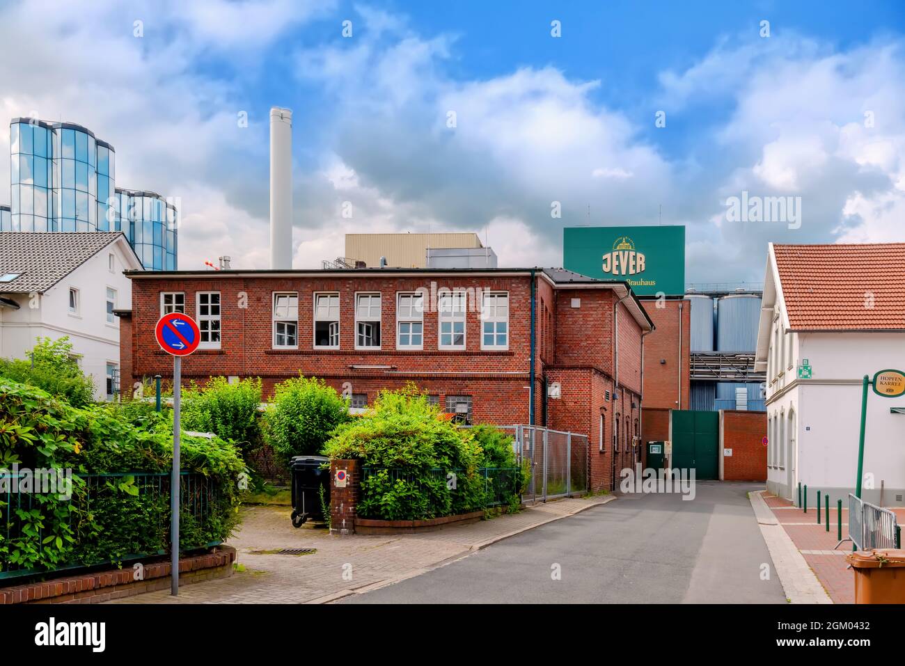 The Frisian Brewery in Jever, Germany - Das Friesische Brauhaus zu Jever Stock Photo