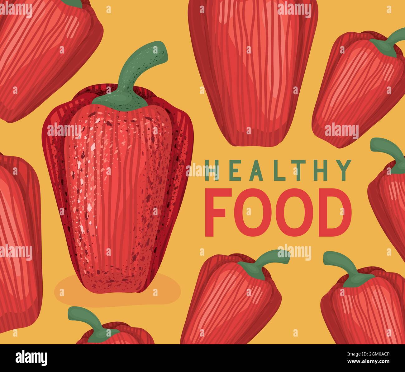 healthy food poster Stock Vector Image & Art - Alamy