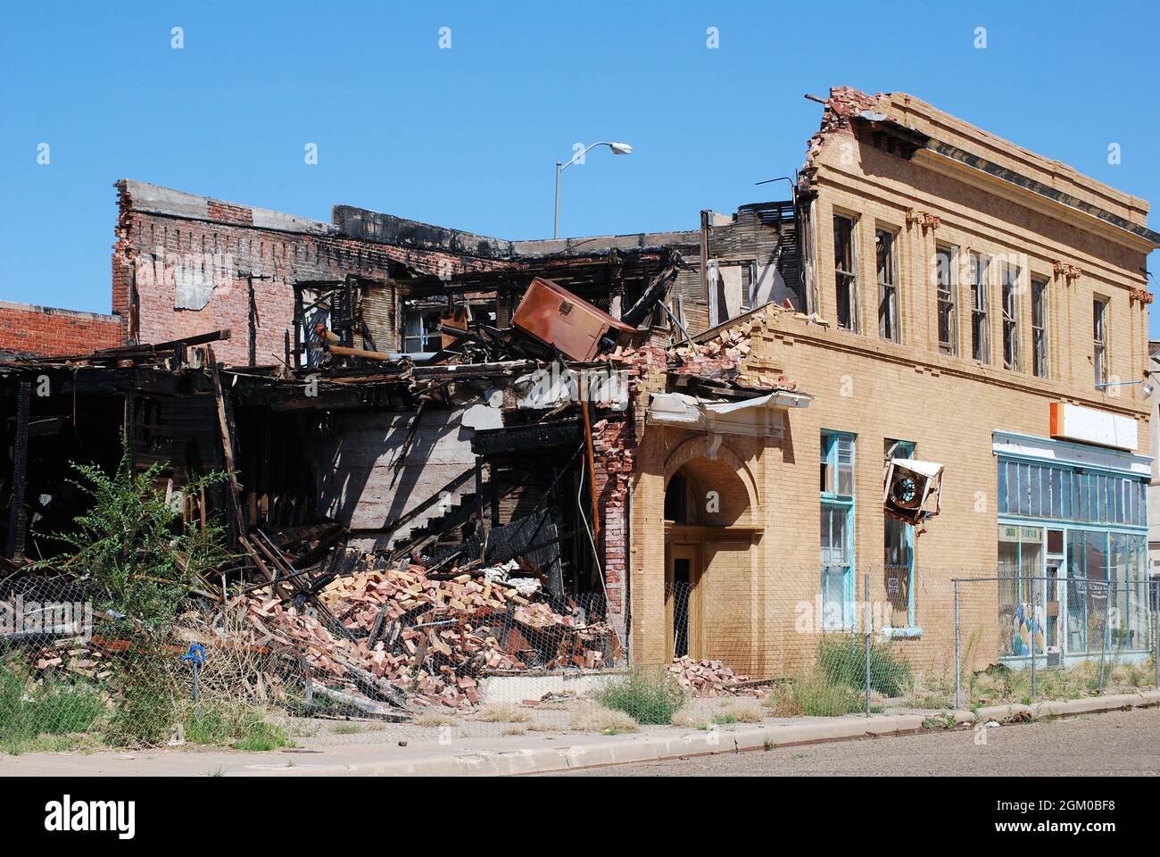 Old Tucumcari, New Mexico Stock Photo Alamy