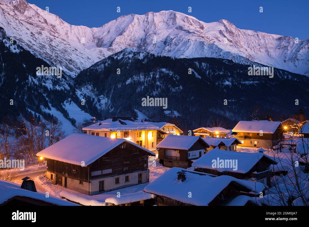 FRANCE HAUTESAVOIE (74) SAINTGERVAIS, VILLAGE OF SAINTNICOLASDE