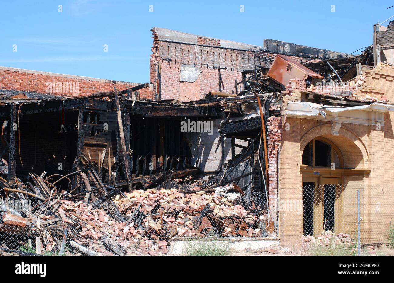 Old Tucumcari, New Mexico Stock Photo Alamy
