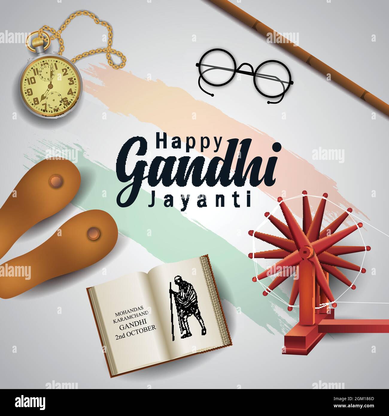 Gandhi jayanti vector vectors hi-res stock photography and images - Alamy