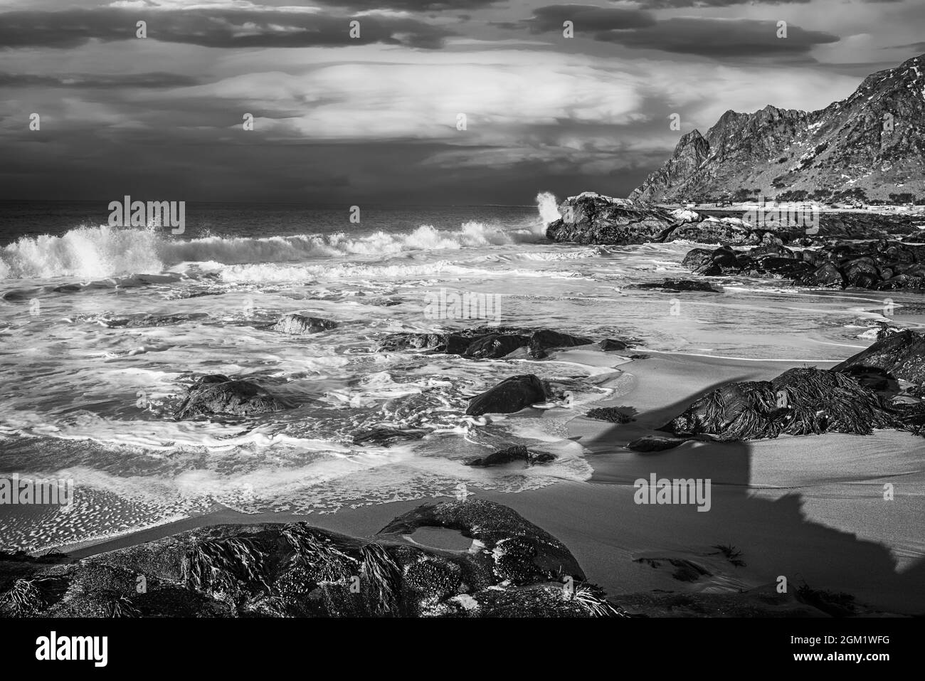 Atlantic ocean view Stock Photo Alamy