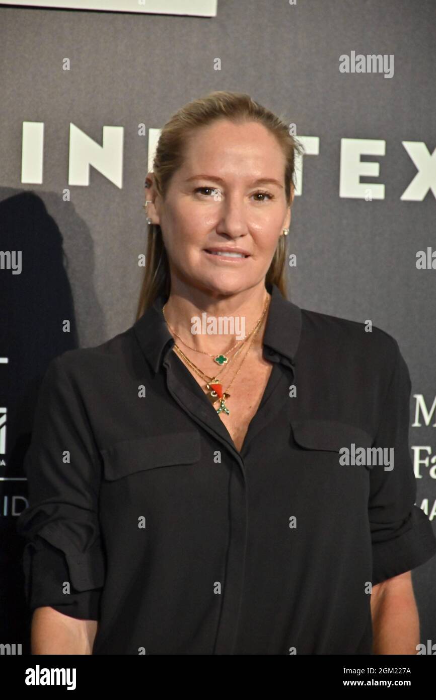 Fiona Ferrer photocall of “Andres Sarda” collection during Pasarela