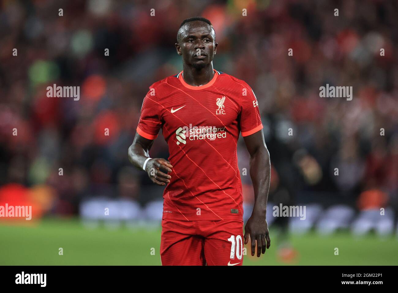 Mane Number Sadio Mane #10 of Liverpool during the game Stock Photo - Alamy
