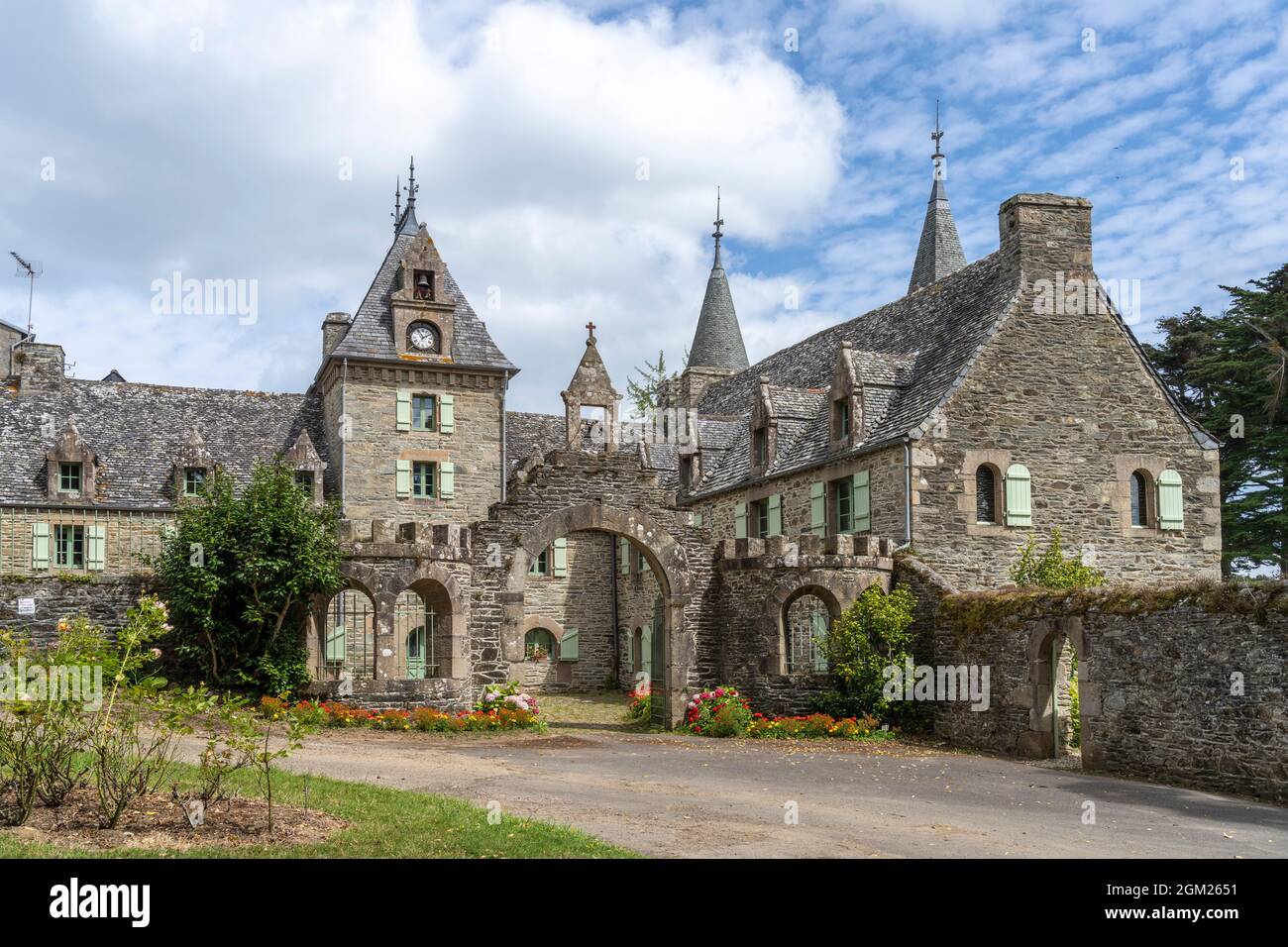 Manoir de l'ÎleBlanche in Locquirec, Bretagne, Frankreich Manoir de