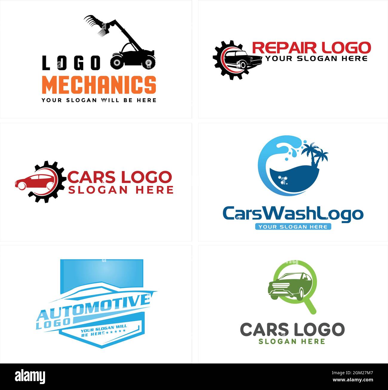 Automotive service mechanics car repair logo design Stock Vector Image &  Art - Alamy