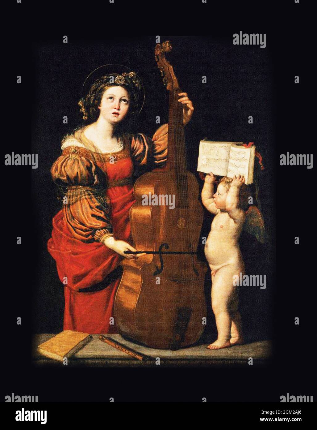 Vintage medieval portrait of a woman in period costume Stock Photo - Alamy