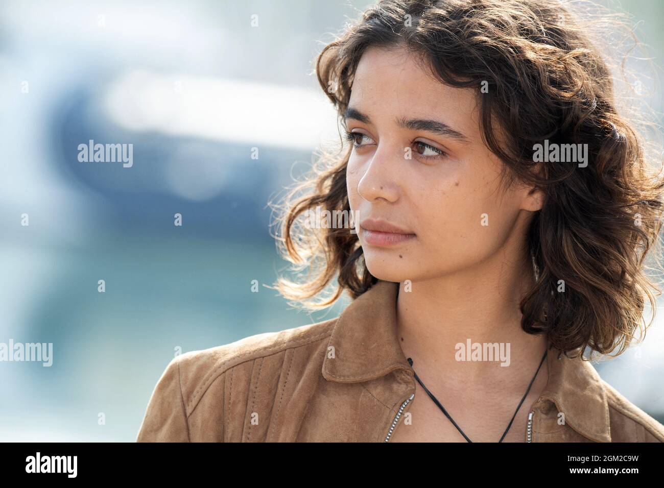 Carmen Kassovitz attending a Photocall as part of the 21st Festival of TV  Fiction at La Rochelle, France on September 14, 2019. Photo by Aurore  Marechal/ABACAPRESS.COM Stock Photo - Alamy