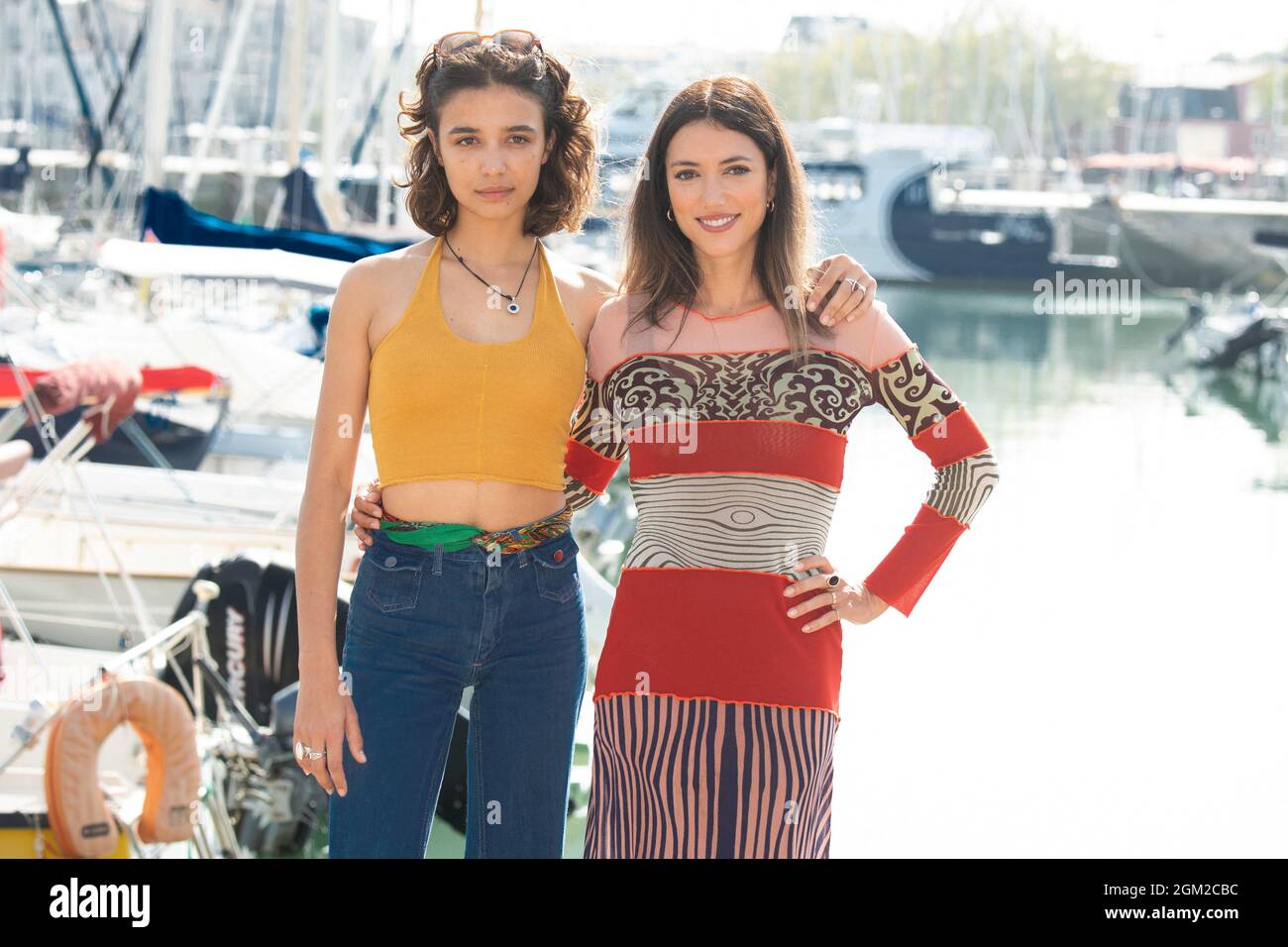 Carmen Kassovitz attends the Stalk during the 23rd TV Fiction Festival at  La Rochelle, on September 16, 2021 in La Rochelle, France. Photo by David  Niviere/ABACAPRESS.COM Stock Photo - Alamy