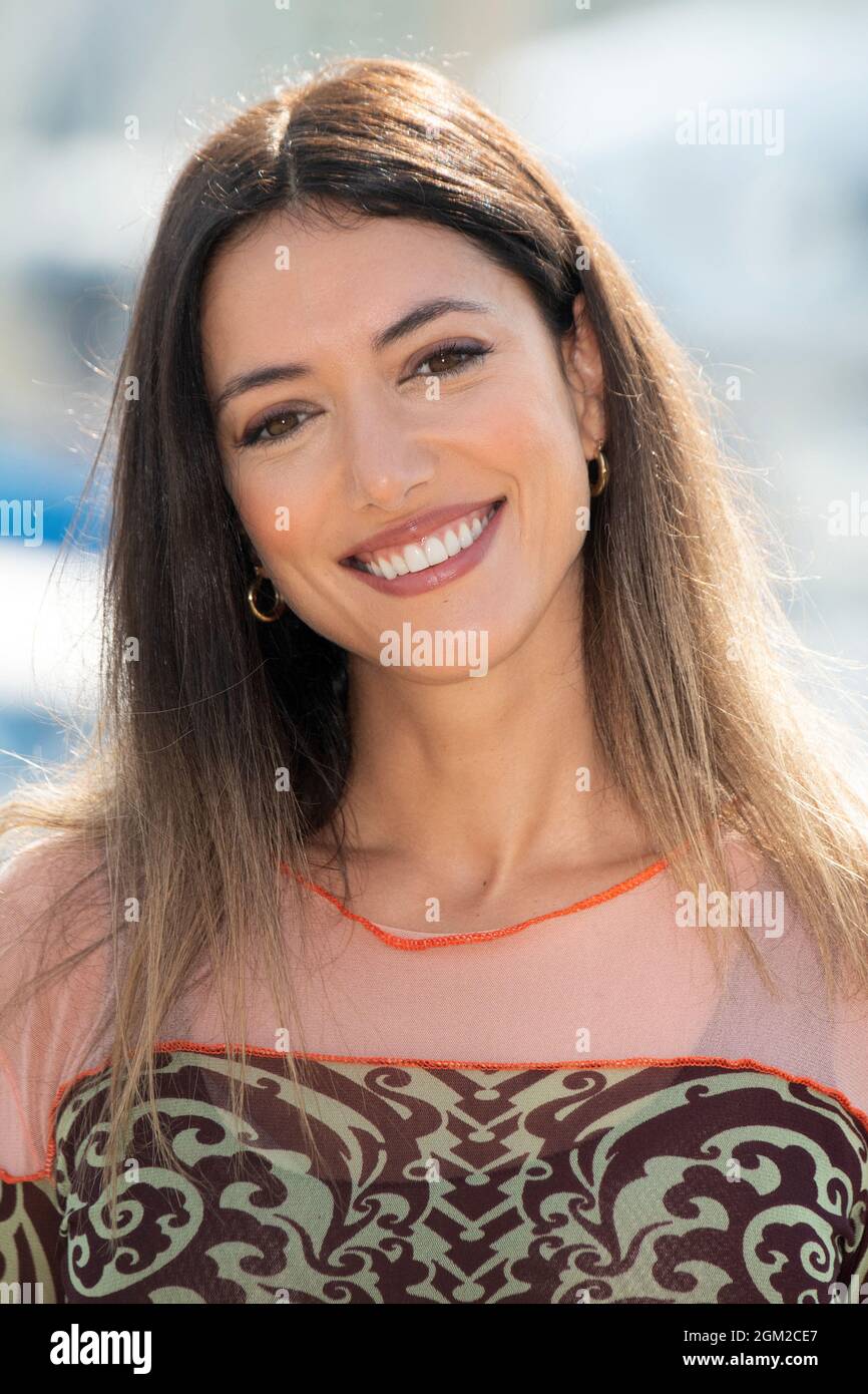 Carmen Kassovitz and Vanessa Guide attend the Stalk during the 23rd TV  Fiction Festival at La Rochelle, on September 16, 2021 in La Rochelle,  France. Photo by David Niviere/ABACAPRESS.COM Stock Photo 