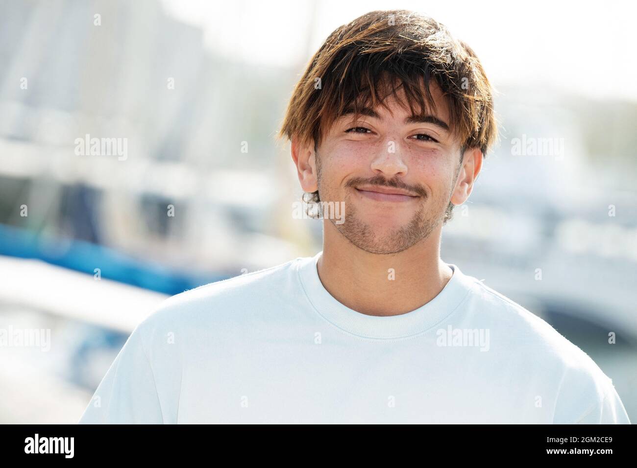 Carmen Kassovitz attends the Stalk during the 23rd TV Fiction Festival at  La Rochelle, on September 16, 2021 in La Rochelle, France. Photo by David  Niviere/ABACAPRESS.COM Stock Photo - Alamy