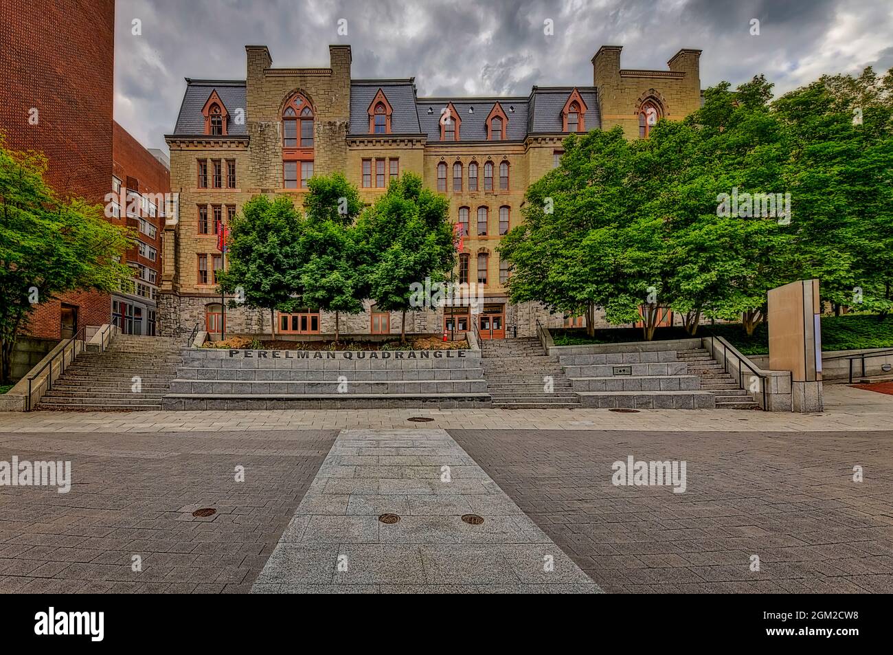 University of pennsylvania quadrangle hi-res stock photography and 