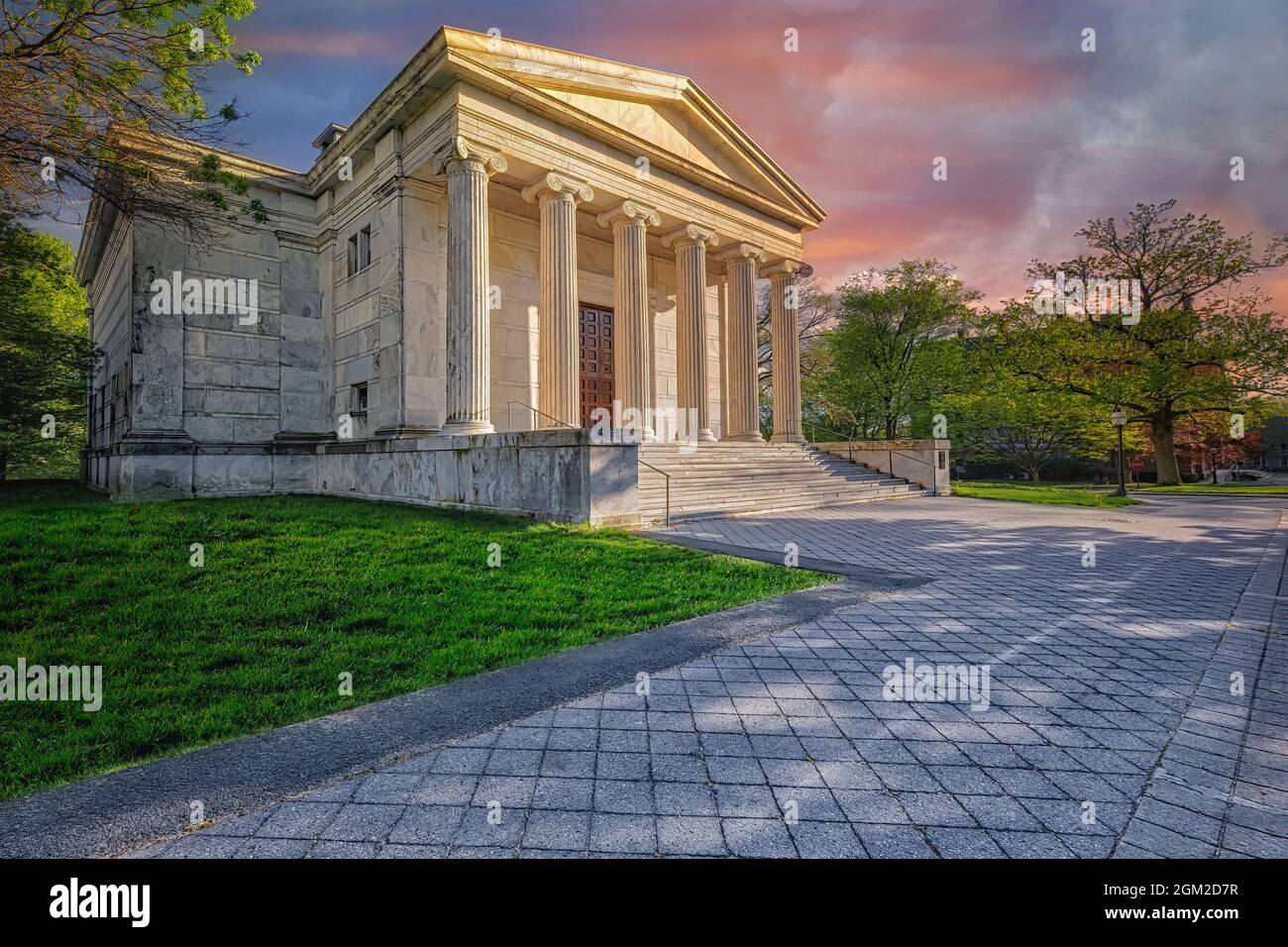 Clio Hall Princeton University NJ A view to the iconic style Greek