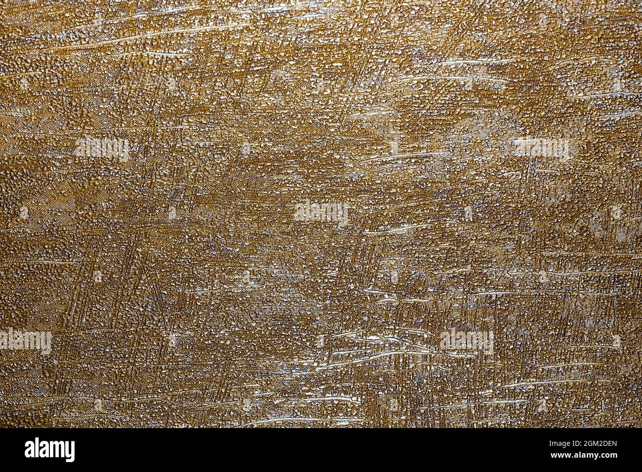 Copper Brown Stained Scratched Surface Texture Background Stock Photo