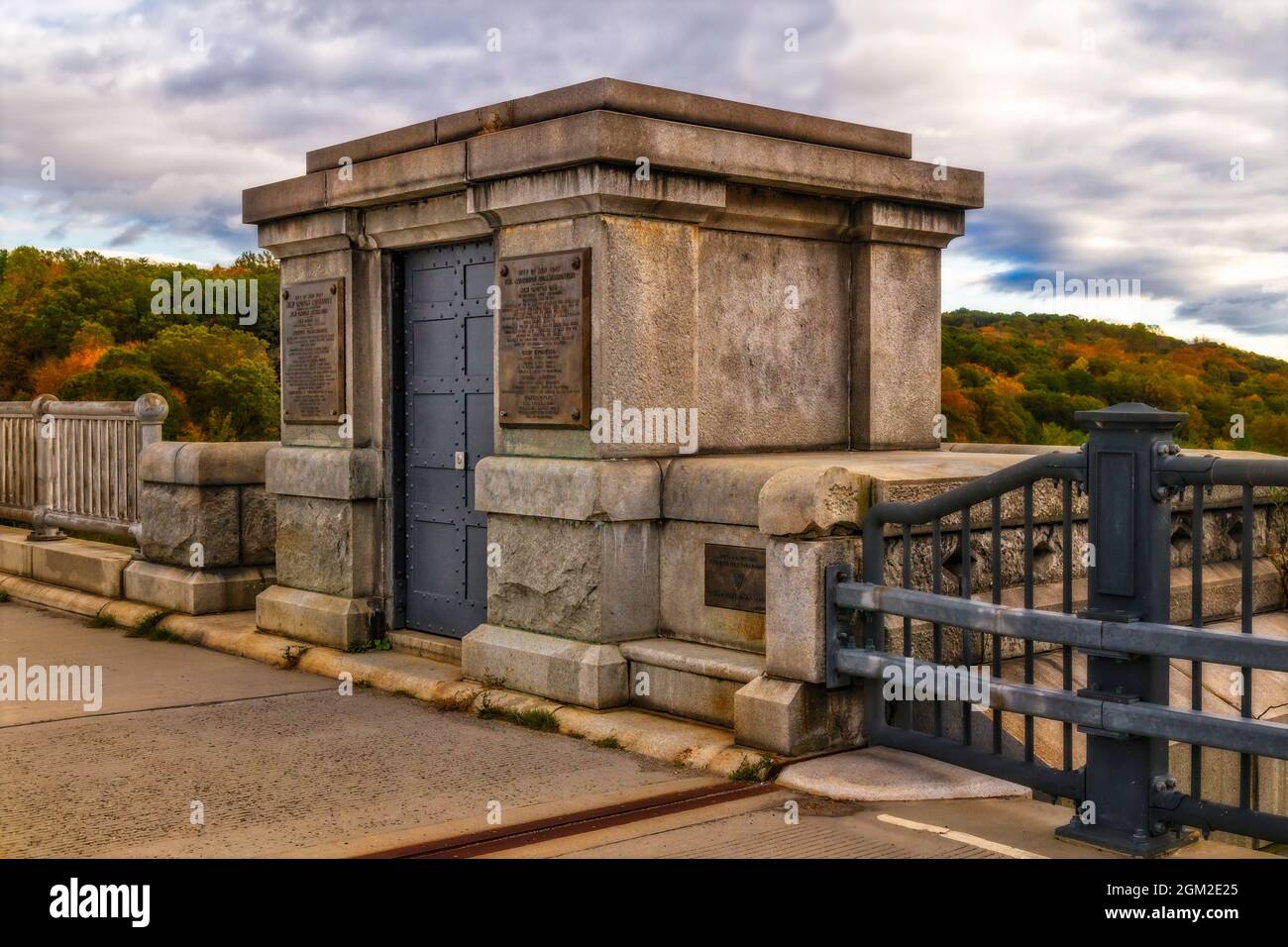 New Croton On The Hudson Dam View at Croton Dam bridge also known as