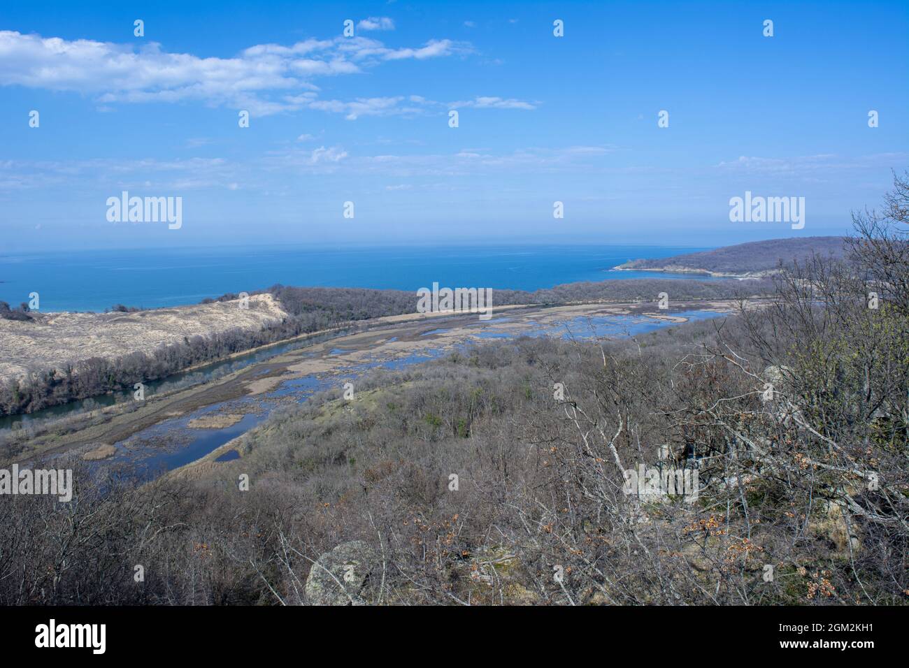Aerial view on countryside coastal hi-res stock photography and images ...