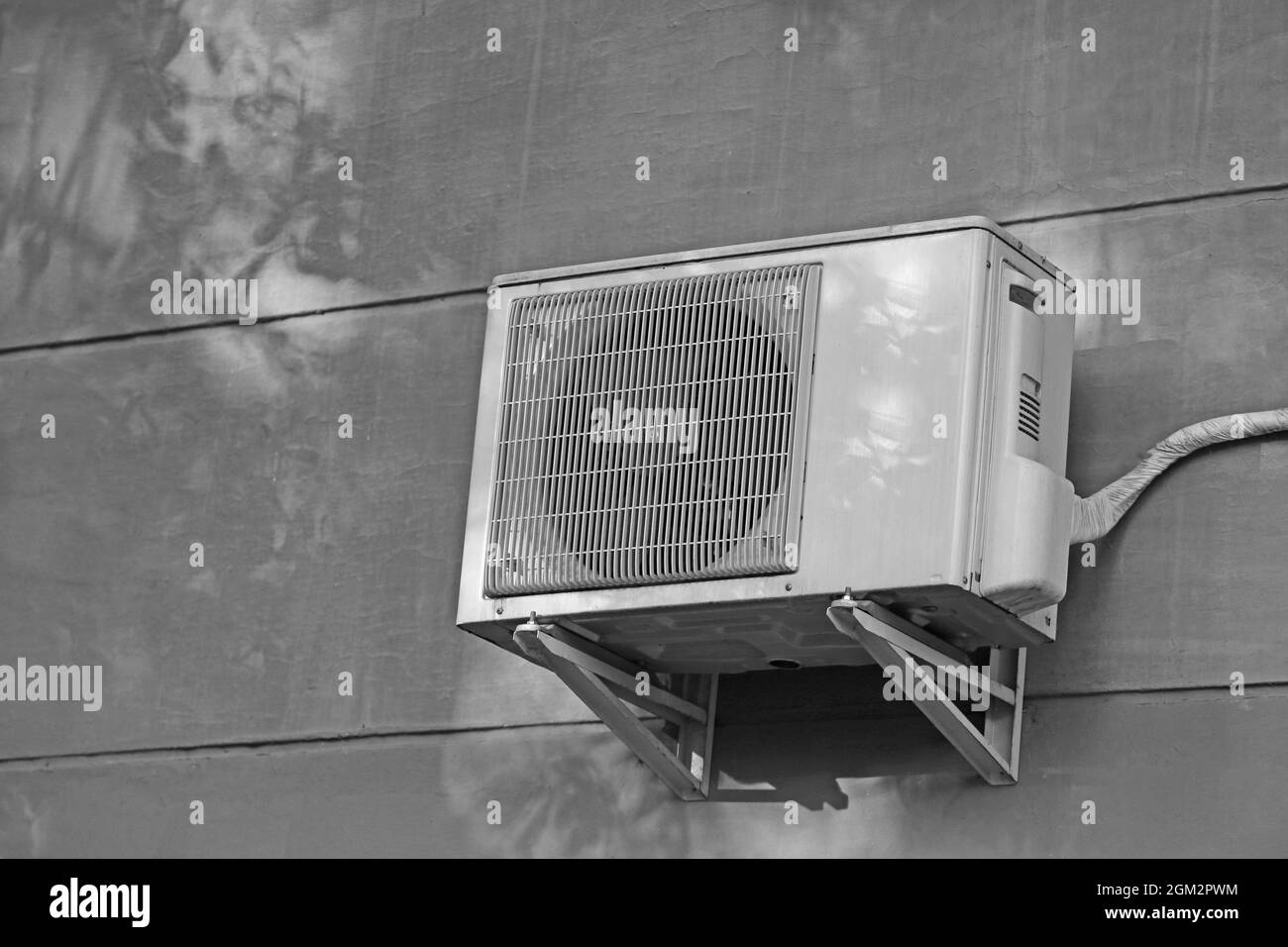 Air Conditioner Outdoor Unit Black and White Stock Photos & Images - Alamy