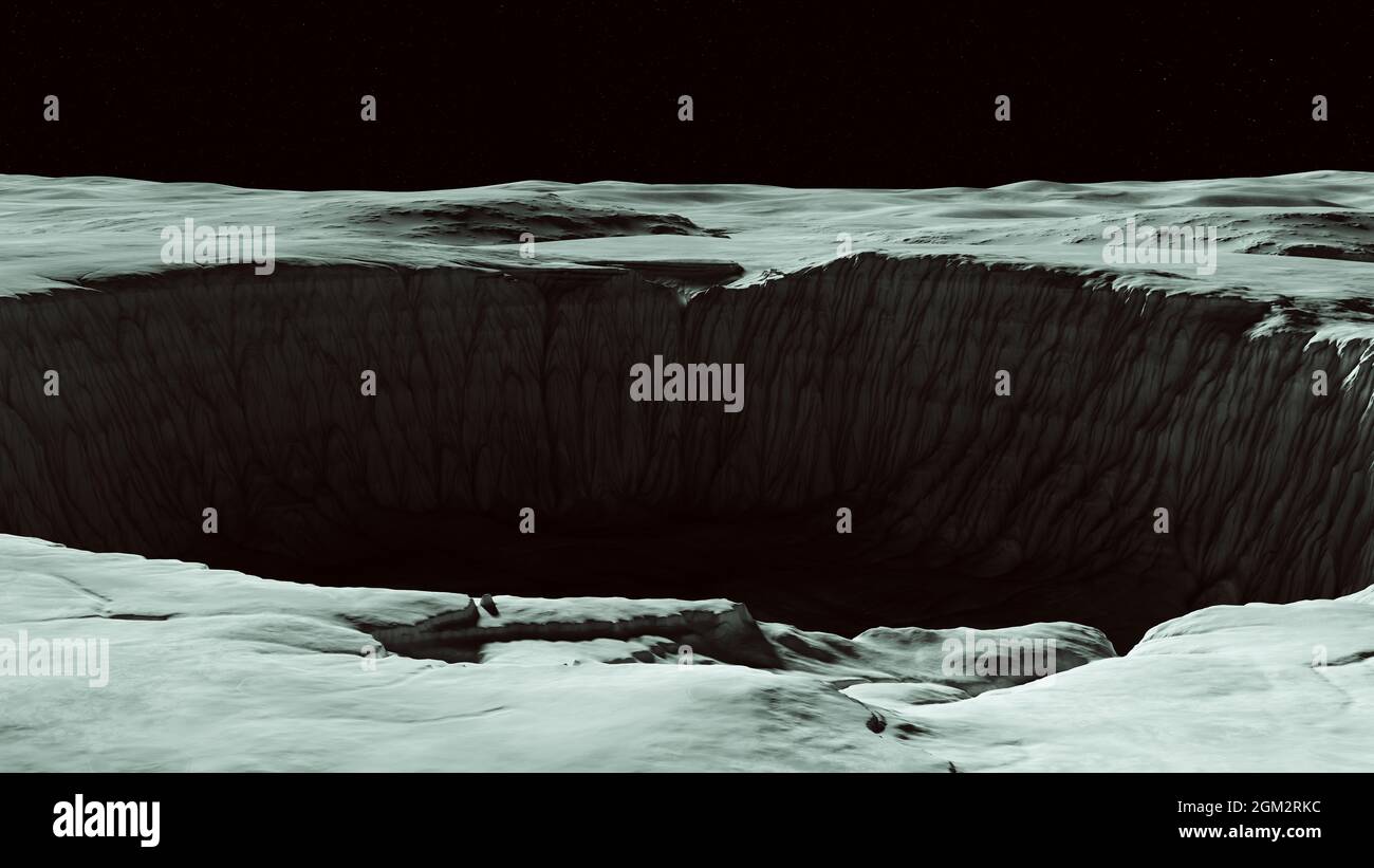 Moon crater large hi-res stock photography and images - Alamy