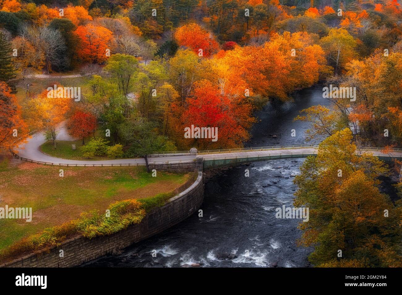 New Croton On The Hudson Dam New Croton Dam waterfall also known as