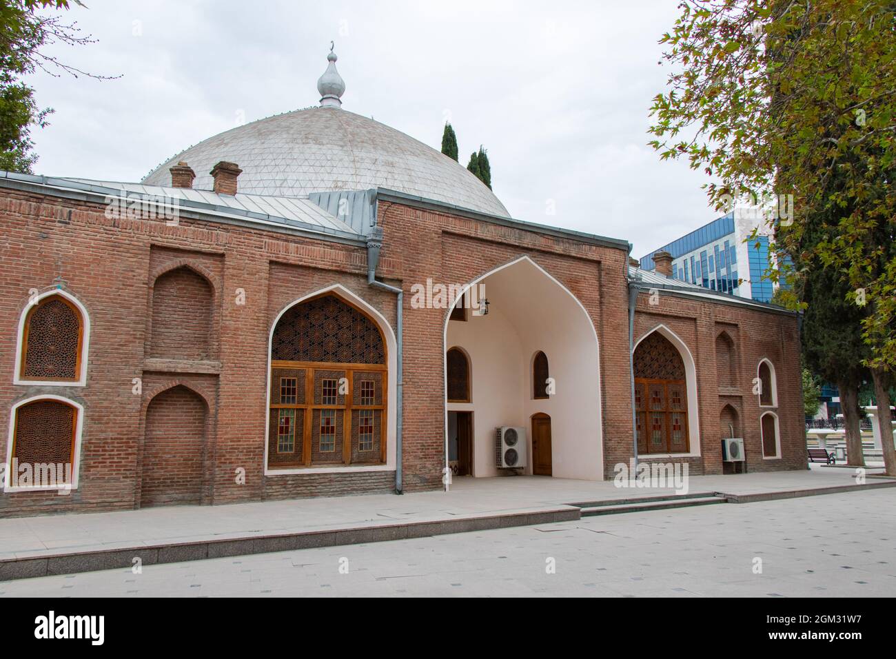Ganja Shah Abbas Mosque. Juma Mosque of Ganja. Stock Photo