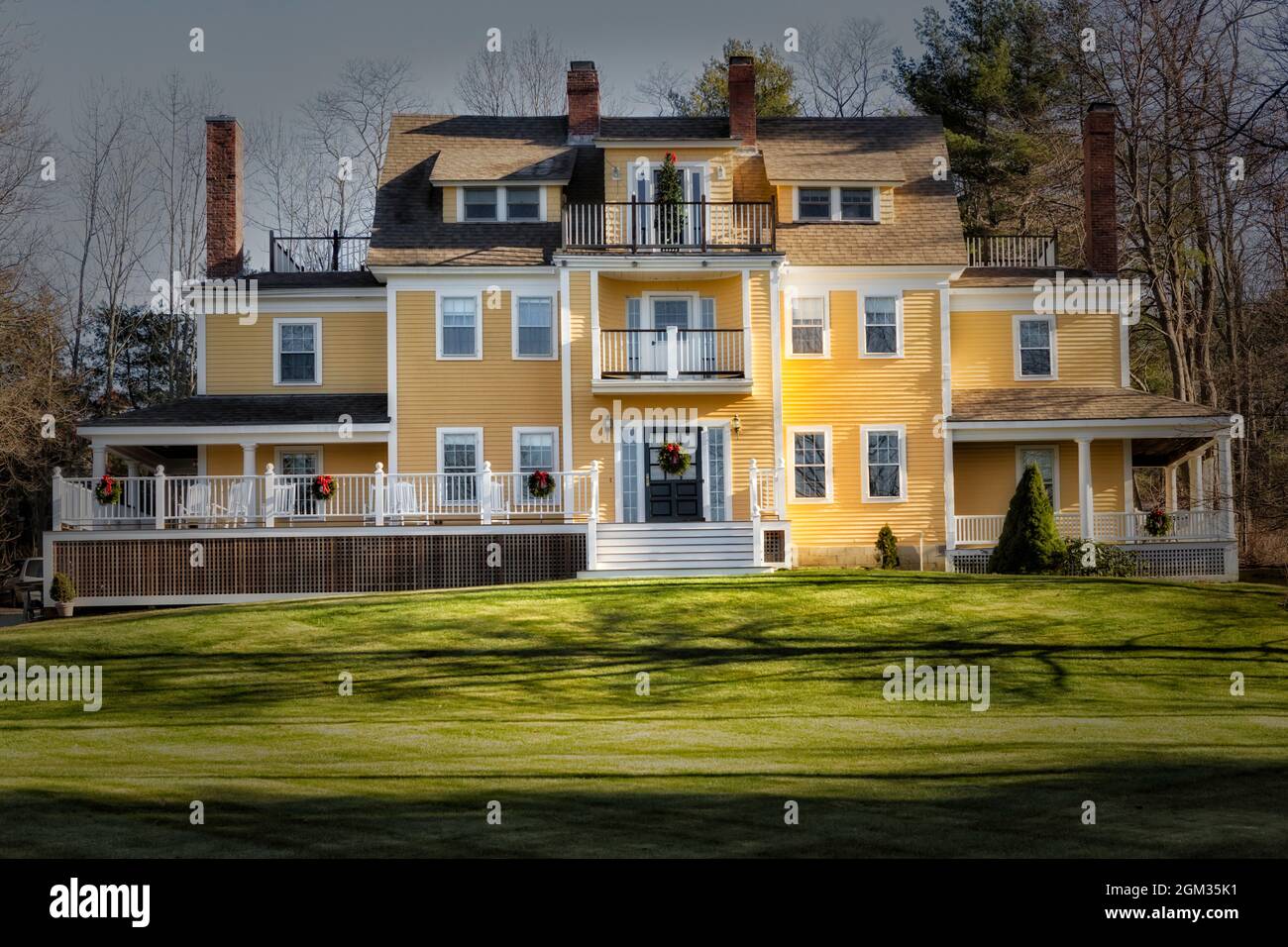 Chapman Cottage B and B Front view to the Victorial style looking