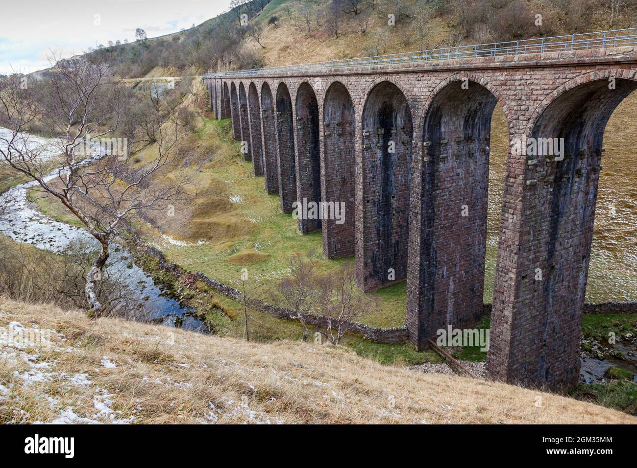 Smardale Gill viaduct, Smardale Gill nature reserve, Cumbria, UK Stock Photo
