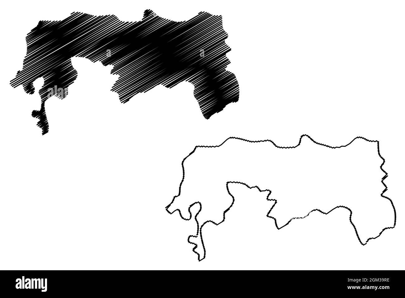 baksa Baksa district (Assam State, Republic of India) map vector illustration,  scribble sketch Baksa map Stock Vector Image & Art - Alamy