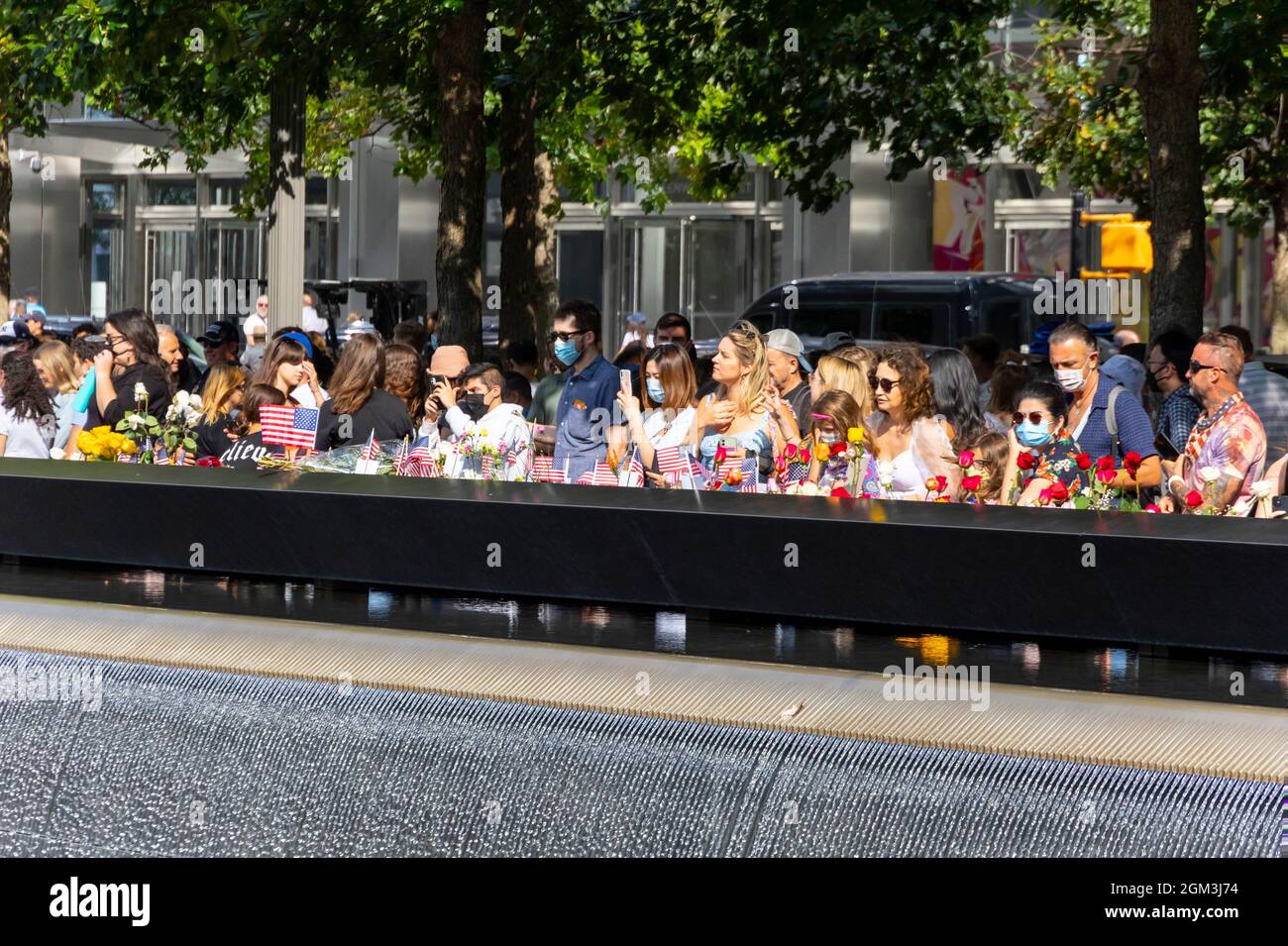 New York City commemorates 20th anniversary of 9/11 Terror Attacks Stock Photo