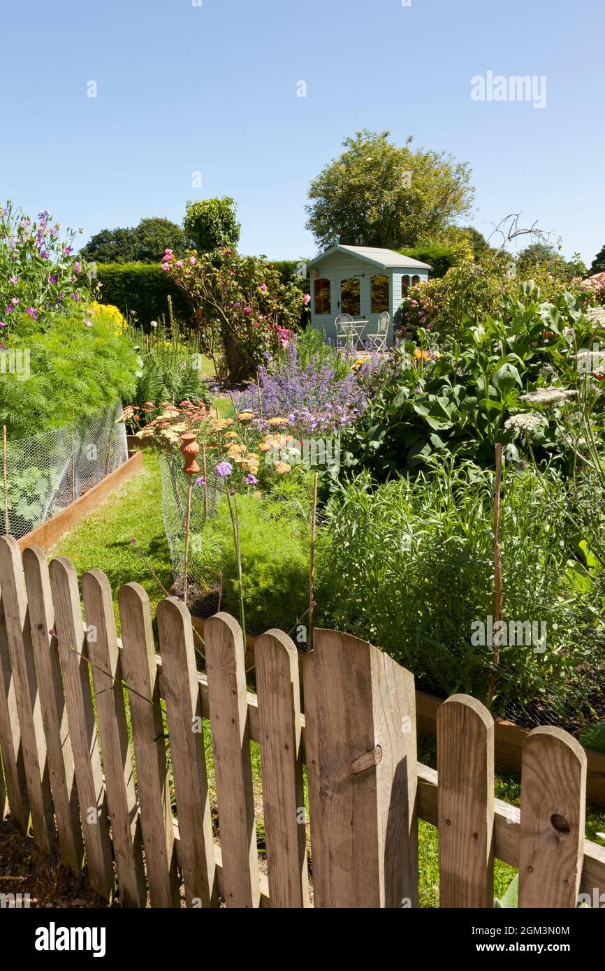 A summer garden Stock Photo