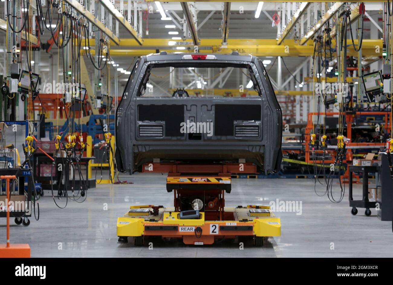 Ford rouge electric vehicle center hires stock photography and images