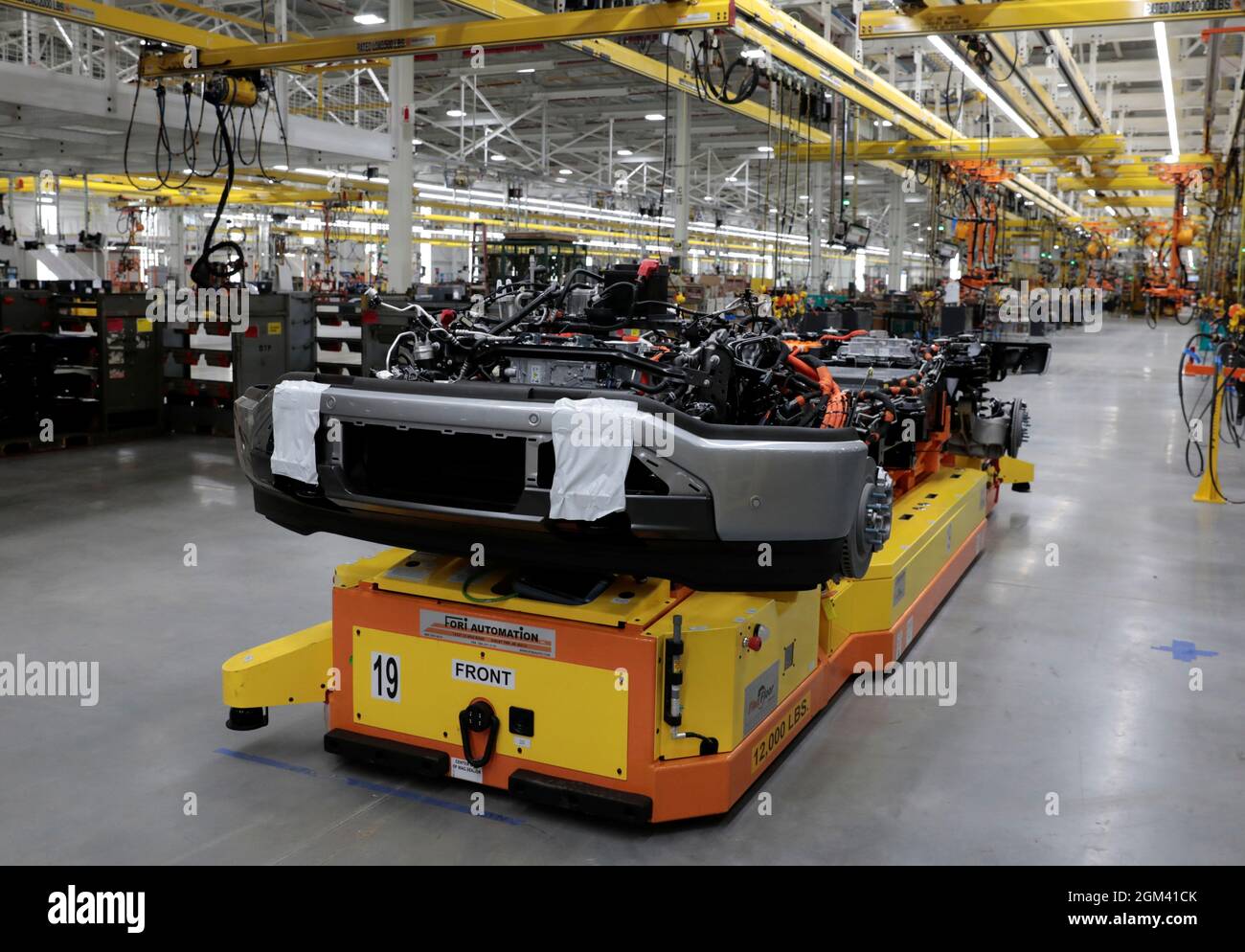 Ford rouge electric vehicle center hires stock photography and images