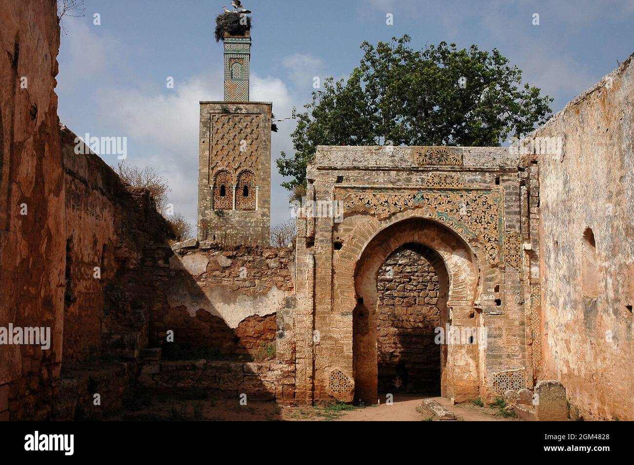 Kasbah Chellah in Rabat in Morocco Stock Photo - Alamy