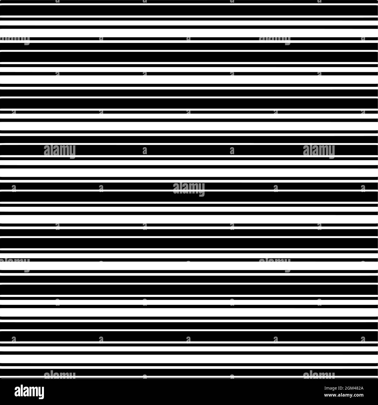 Narrow blackwhite horizontal lines. Striped seamless pattern, abstract