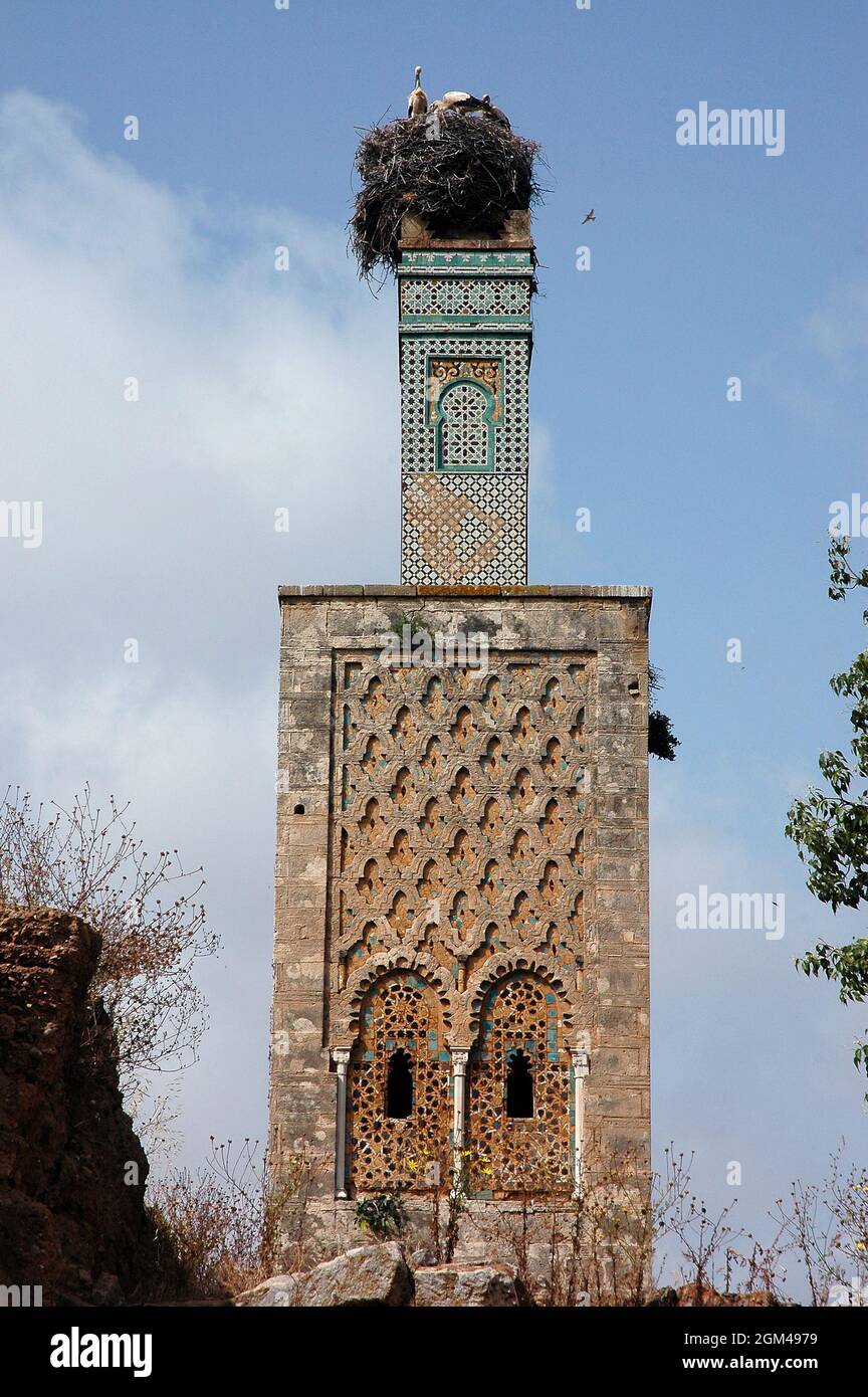 Kasbah Chellah in Rabat in Morocco Stock Photo - Alamy