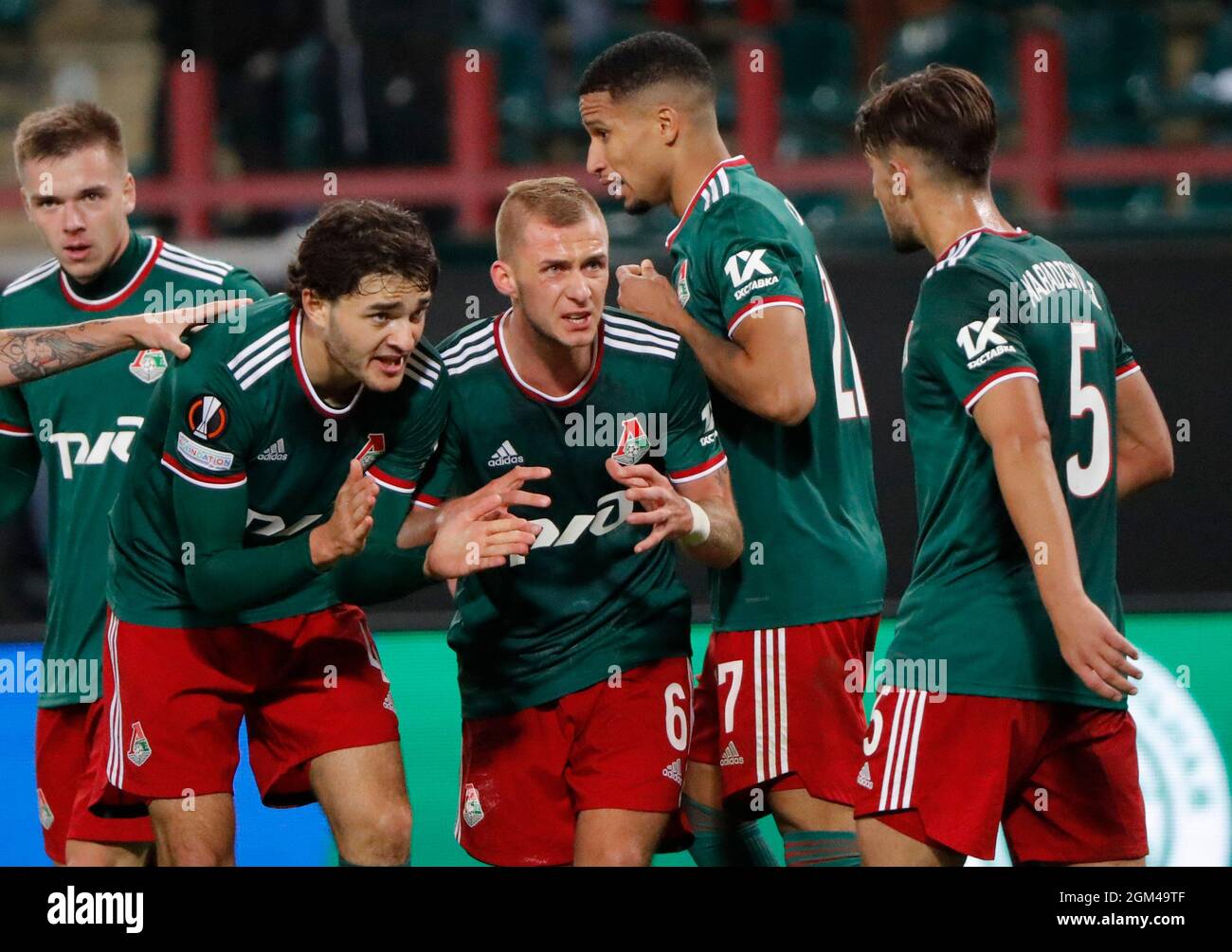 Soccer Football - Europa League - Group E - Lokomotiv Moscow v Olympique de  Marseille - RZD Arena, Moscow, Russia -