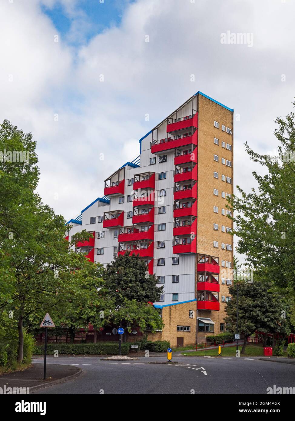 Byker Wall, a housing project in Newcastle upon Tyne, UK designed by