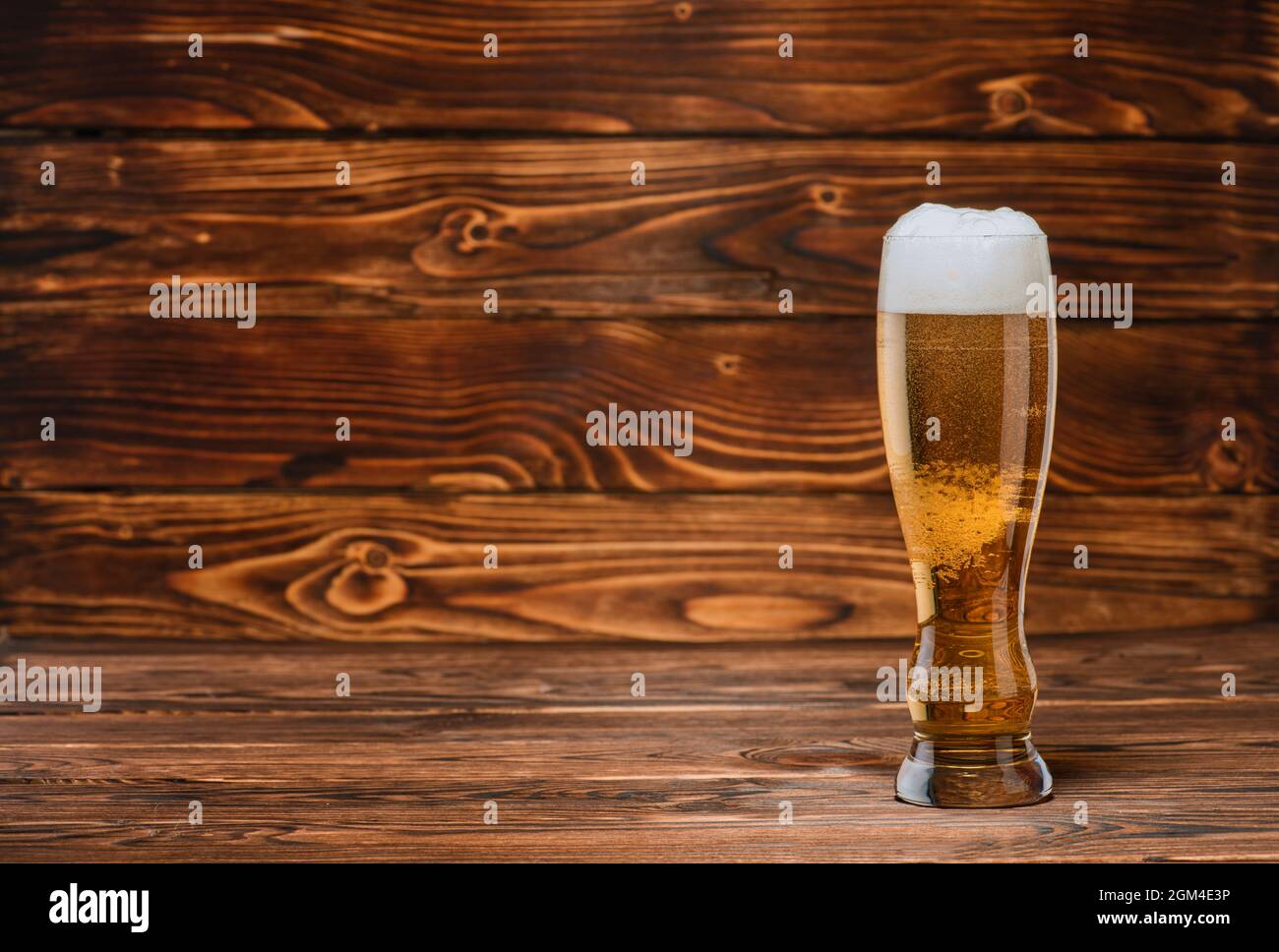 Fermented wheat beer. Brewed from a mixture of wheat and barley malt