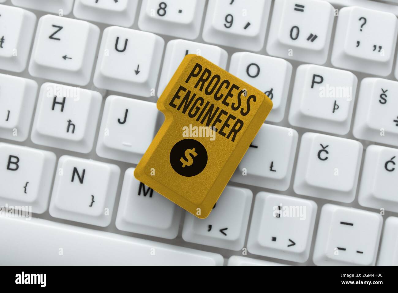 Sign displaying Process Engineer. Internet Concept responsible for ...