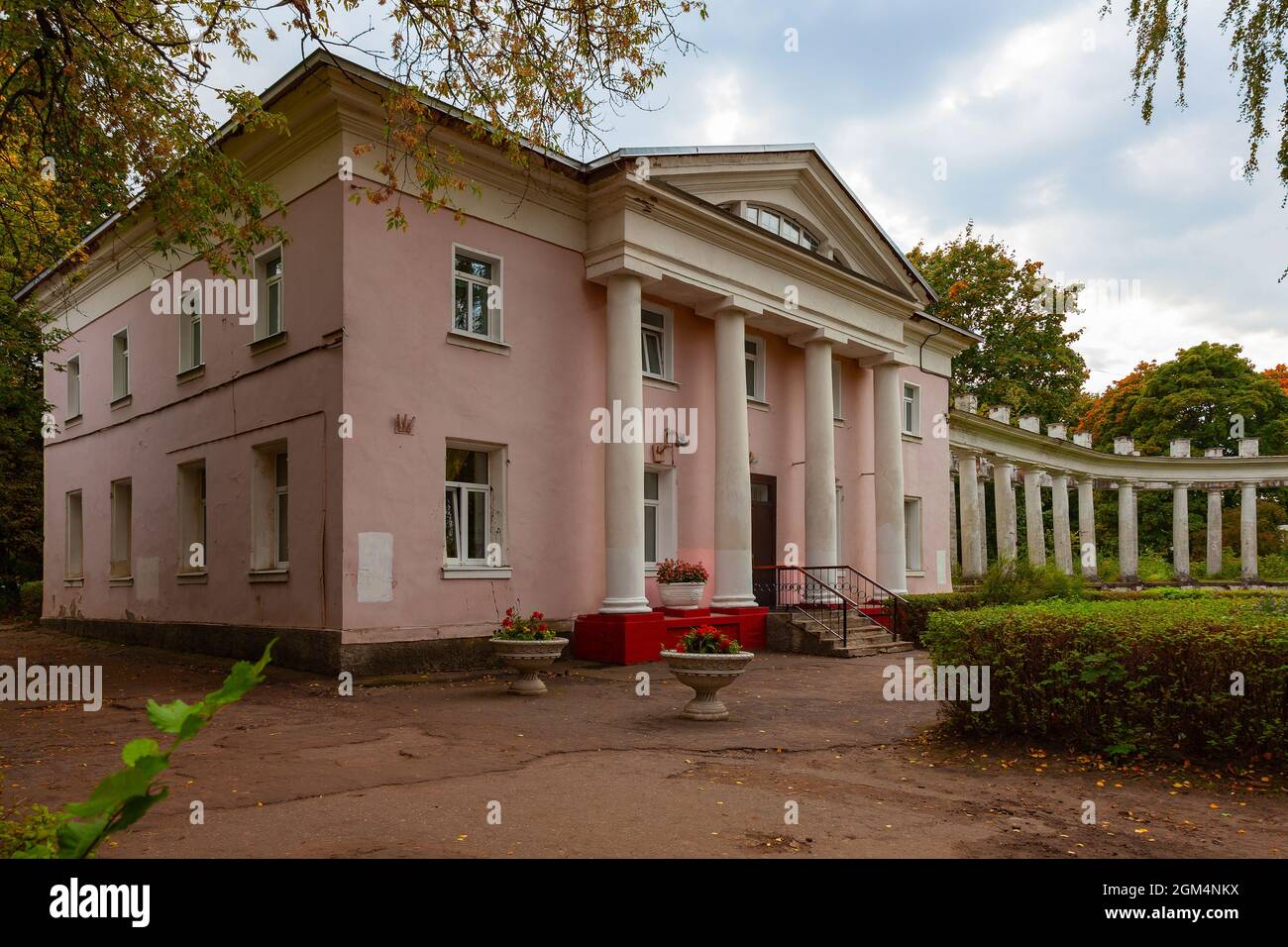 Pekhra-Yakovlevskoe old estate of princes Golitsins in Balashikha, Russia. Stock Photo