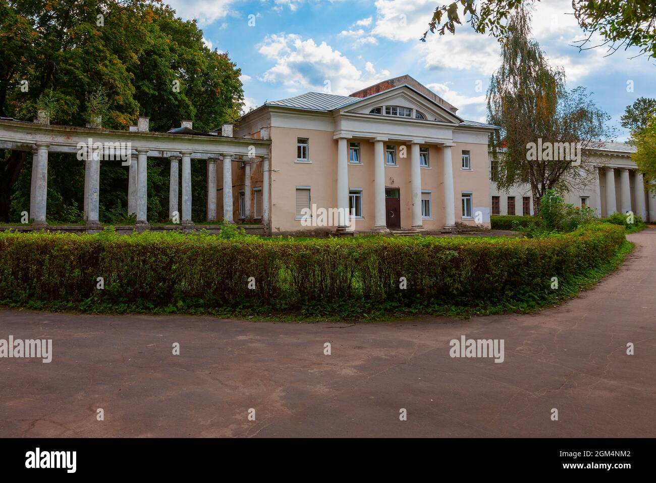 Pekhra-Yakovlevskoe estate of princes Golitsins in Balashikha, Russia. Stock Photo