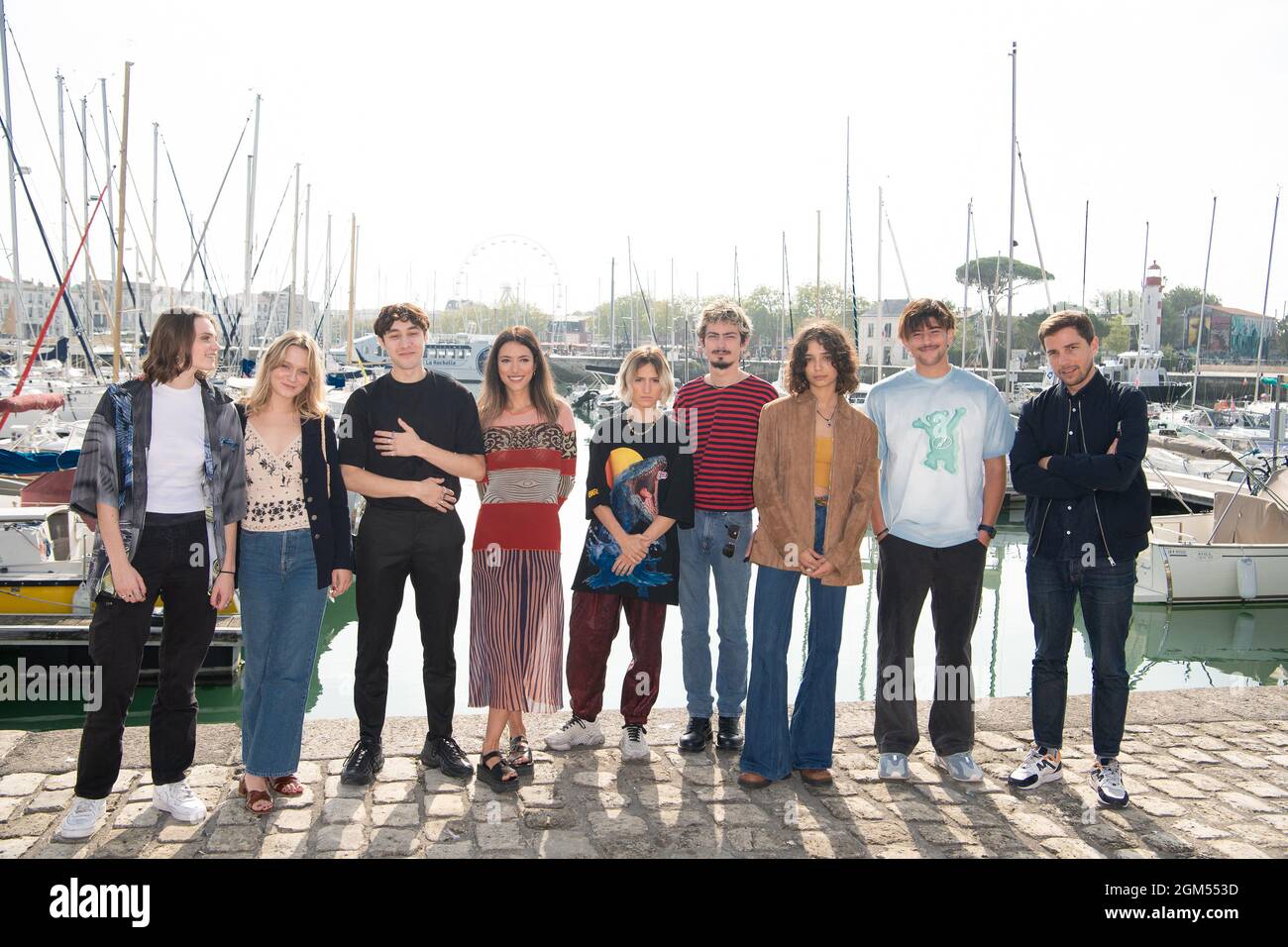 Carmen Kassovitz attending a Photocall as part of the 21st Festival of TV  Fiction at La Rochelle, France on September 14, 2019. Photo by Aurore  Marechal/ABACAPRESS.COM Stock Photo - Alamy