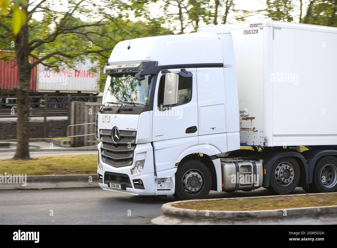 Camion télécommandé Show Truck Mercedes Benz Actros Dino Express