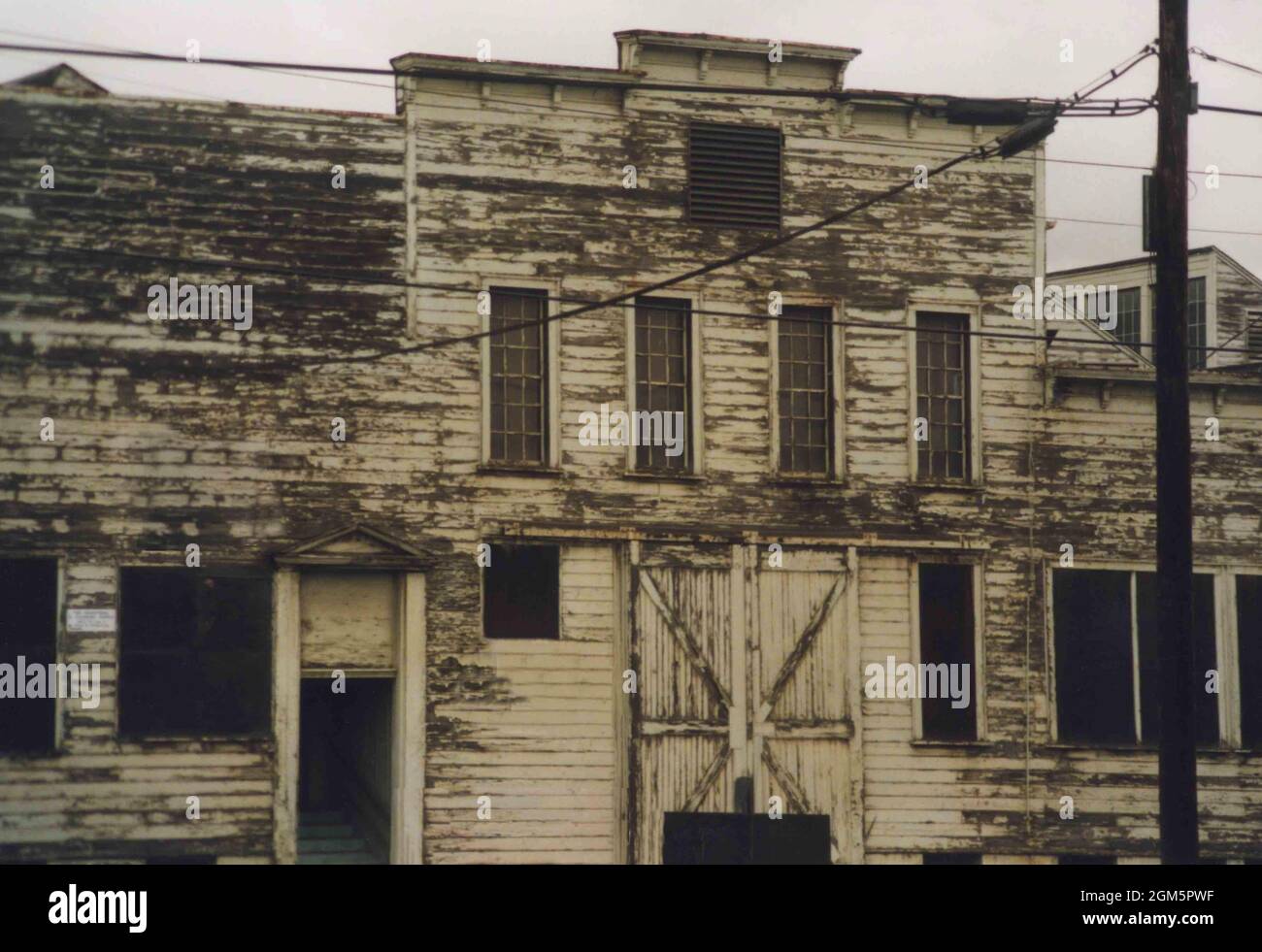 Old Seattle Warehouse Stock Photo Alamy