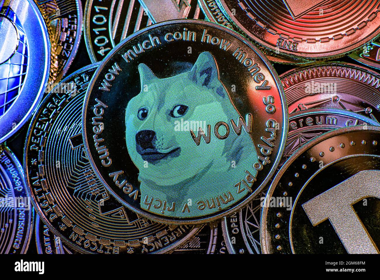Dog coin hi-res stock photography and images - Alamy