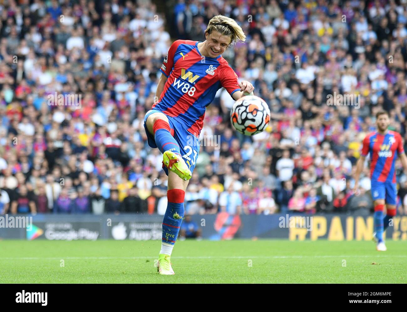 LONDON, ENGLAND - SEPTEMBER 11, 2021: Conor John Gallagher of Palace pictured during the 2021/22 Premier League matchweek 4 game between Crystal Palace FC and Tottenham Hotspur FC at Selhurst Park. Copyright: Cosmin Iftode/Picstaff Stock Photo