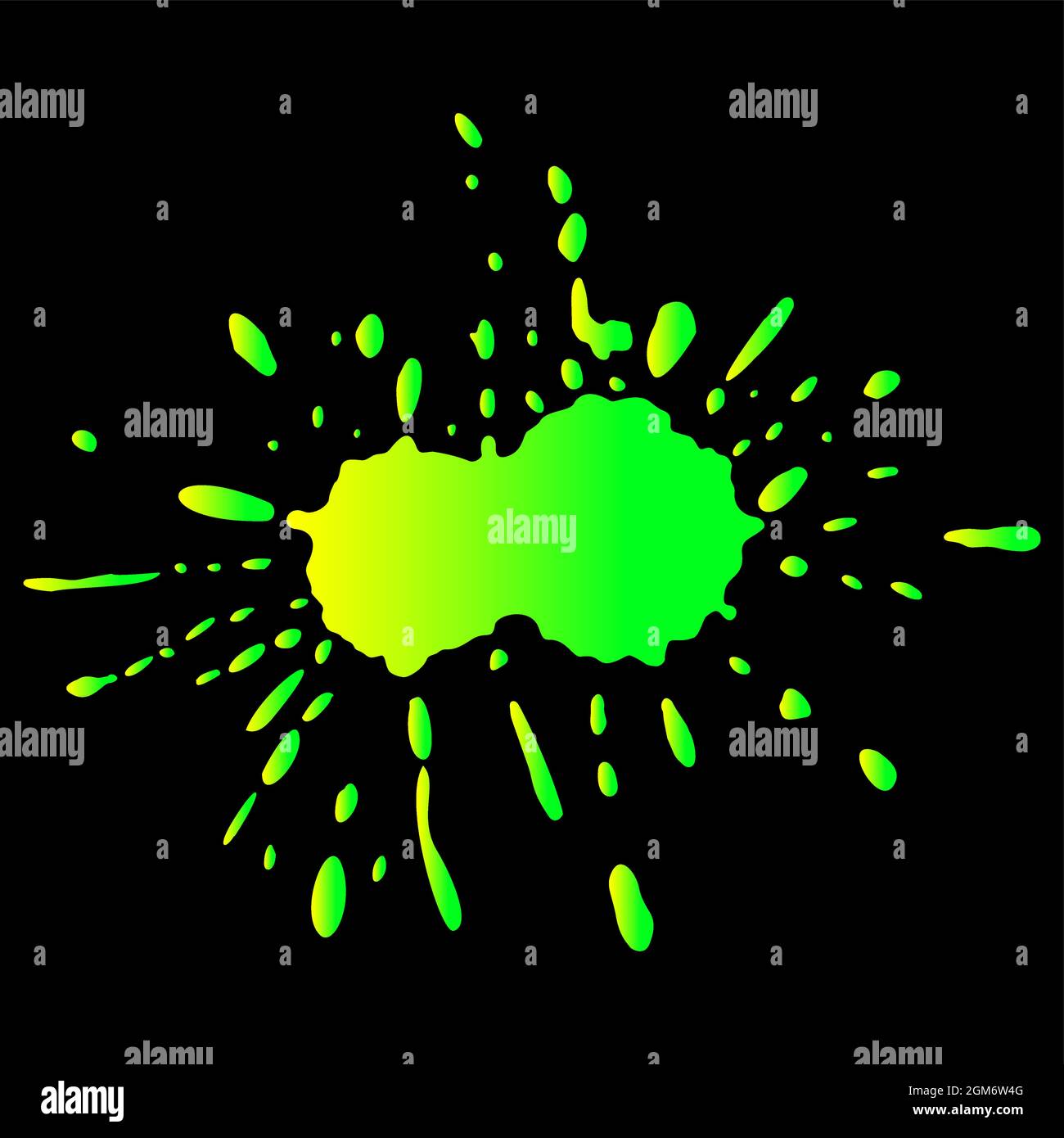 Round Ink Drop Ink drop. Round, ragged inkblot. Vector illustration Stock Vector Image ...