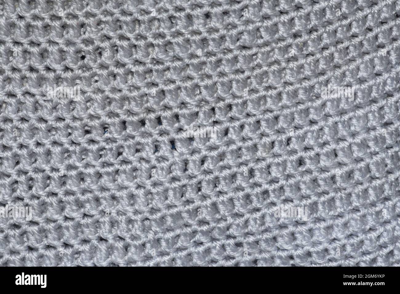 gray wool texture with selective focus macro shot Stock Photo