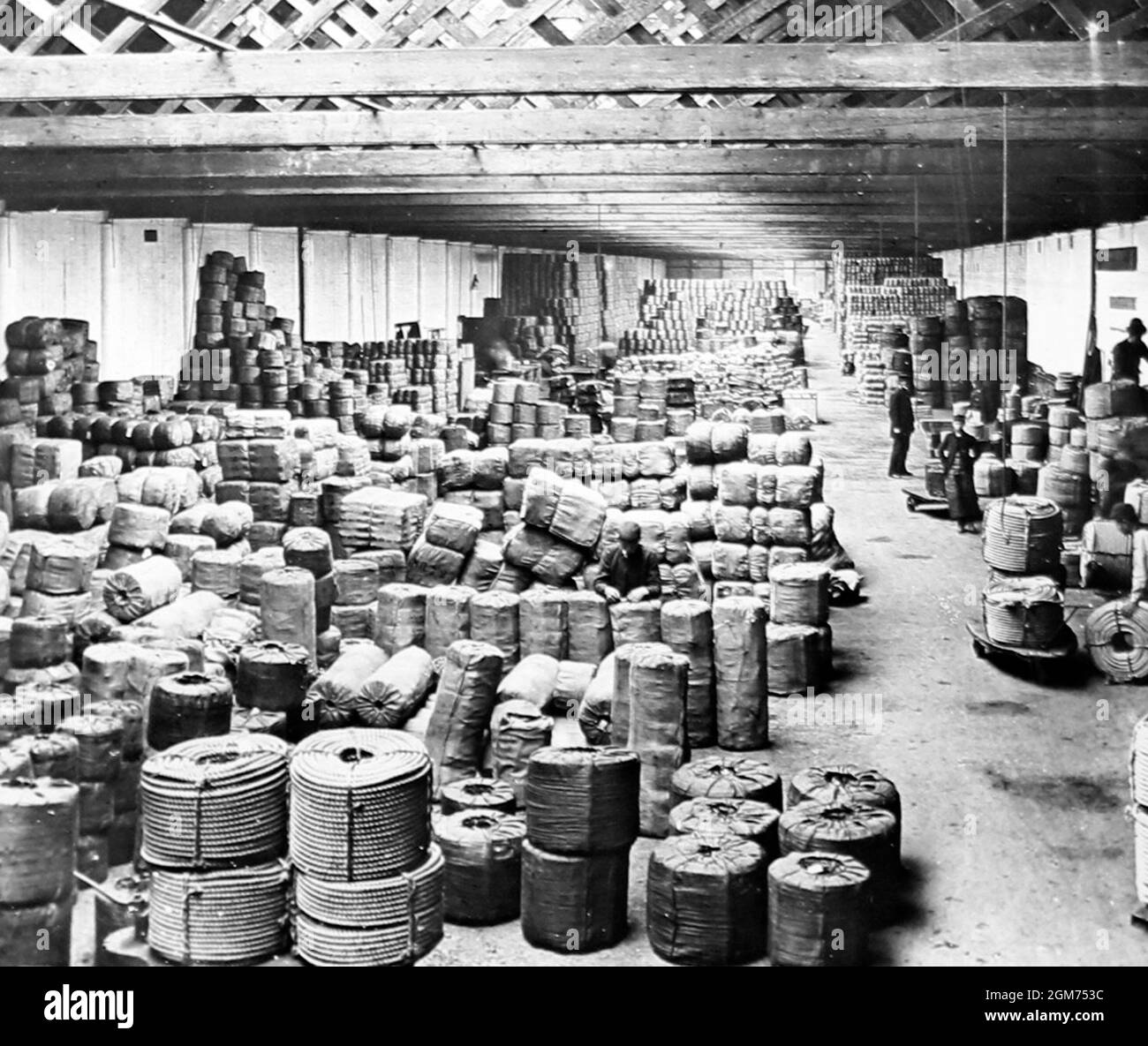 Victorian Ropeworks Ropeworks belfast hi-res stock photography and images - Alamy