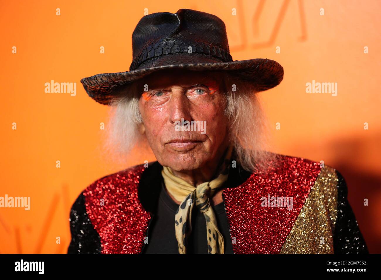 BEVERLY HILLS, LOS ANGELES, CALIFORNIA, USA - SEPTEMBER 16: Businessman James Goldstein arrives at the MARCELL VON BERLIN Spring/Summer 2021 Runway Fashion Show held at the Sheats–Goldstein Residence on September 16, 2021 in Beverly Hills, Los Angeles, California, United States. (Photo by Xavier Collin/Image Press Agency) Stock Photo